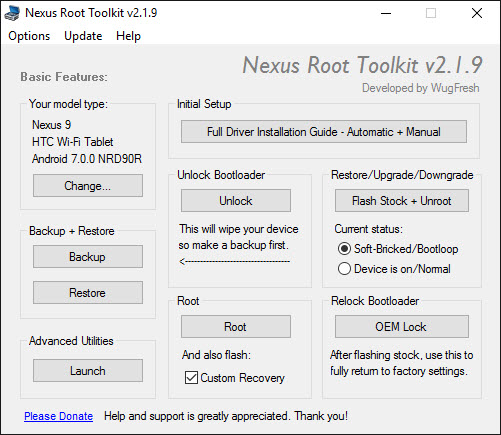 Nexus Root Toolkit Latest v2.1.9 Free Download