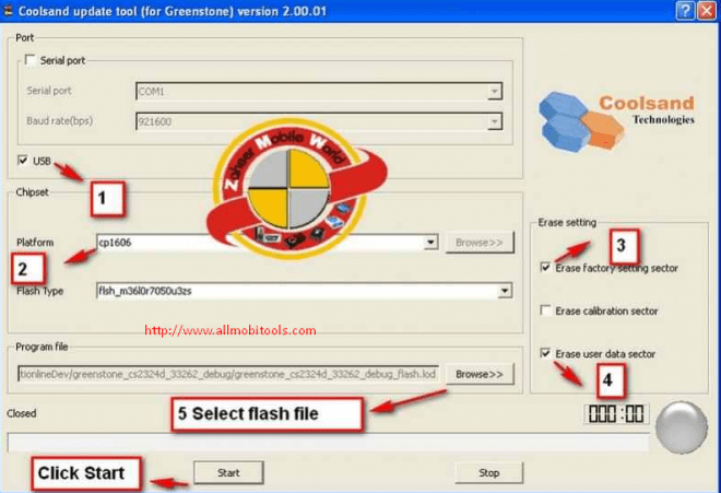 RDA CPU Android Flasher (Flash Tool) Latest Version Full Setup With Driver Free Download