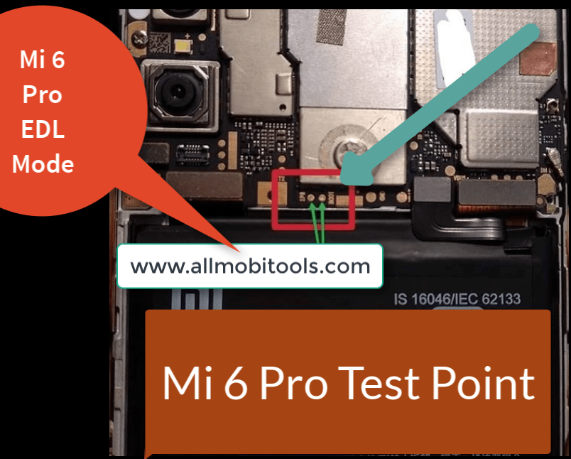 Xiaomi Mi 6 Pro EDL Point – Boot Into EDL 9008 Mode