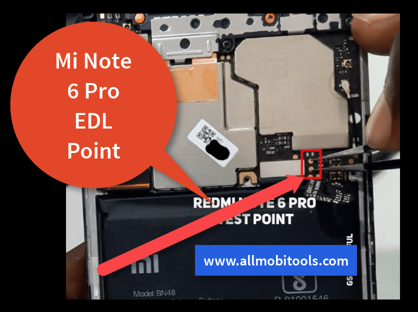 Xiaomi Redmi Note 6 Pro EDL Point