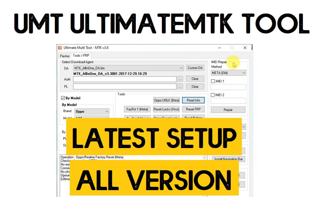 UMT UltimateMTK Tool Download Latest Setup v5.0 (2023 Updated)