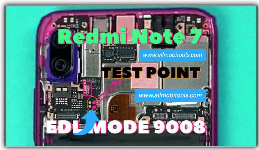 redmi note 7 edl point